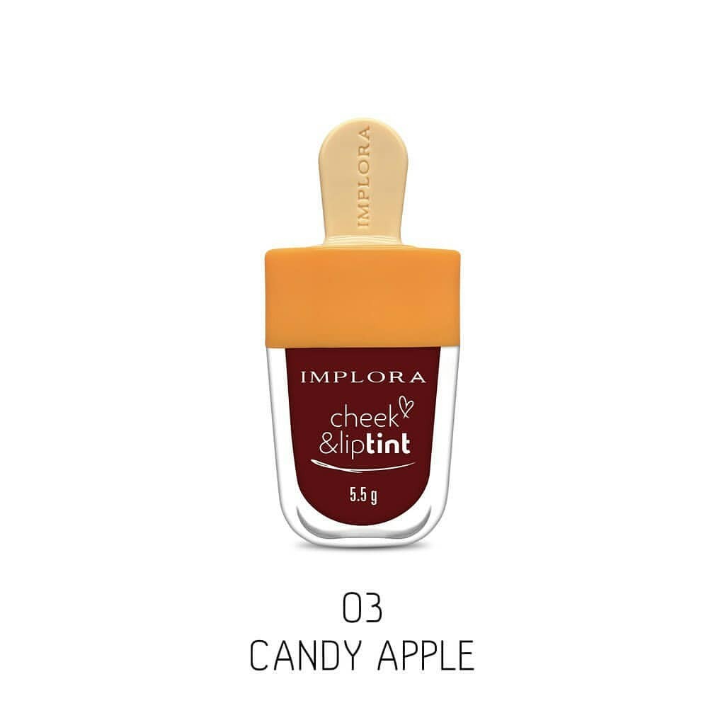 Implora Cheek & Liptint Candy Apple 03