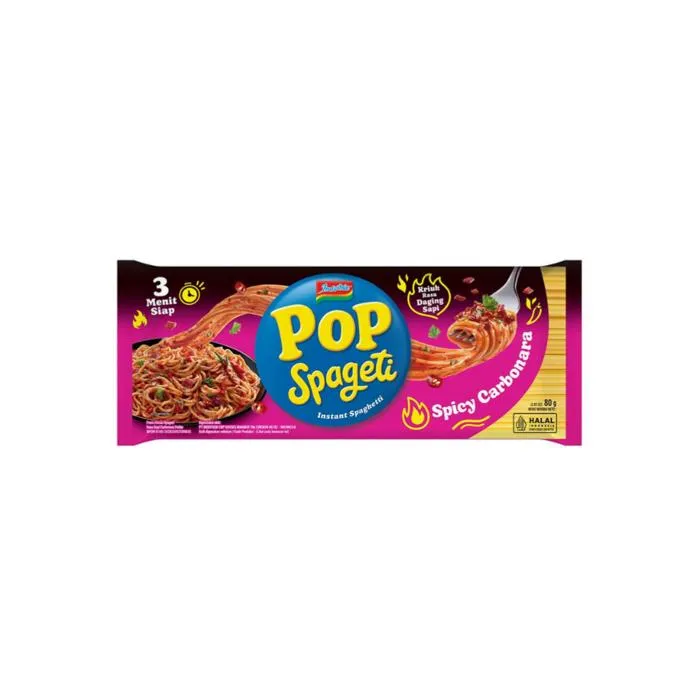 Indomie Pop Spageti Spicy Carbonara 80GR