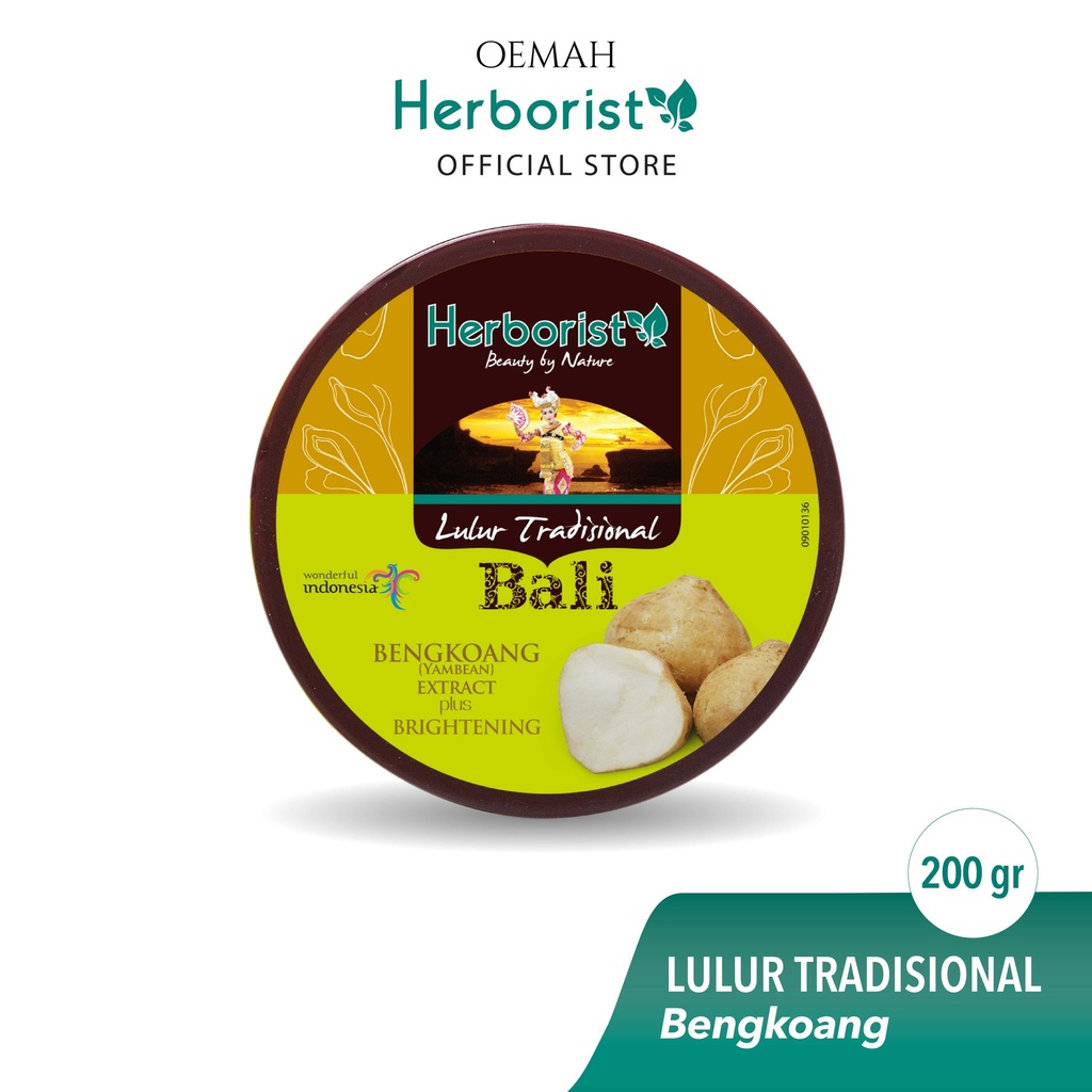 Herborist Lulur Tradisonal Bali Bekoang Extract plus Brightening 200GR