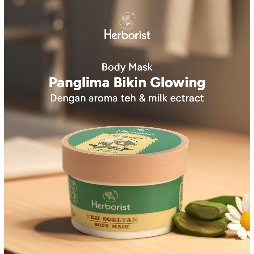 Herborist Teh Soeltan Body Mask 100GR