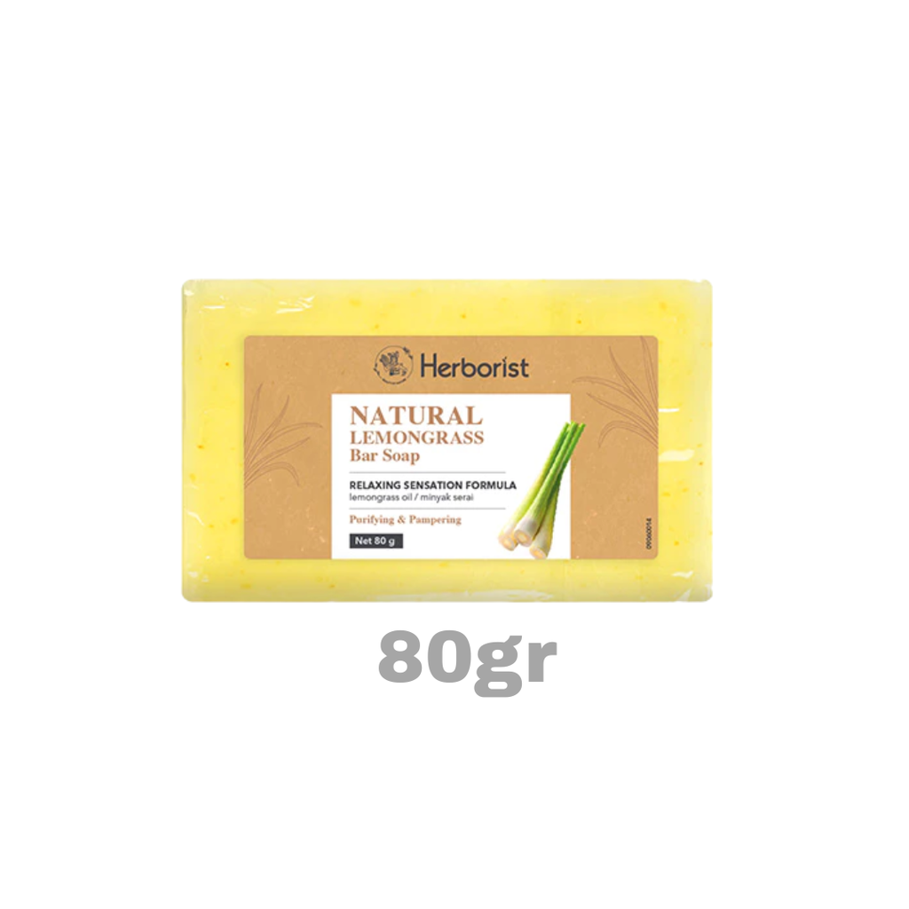 Herborist Natural Lemongrass Bar Soap 80GR