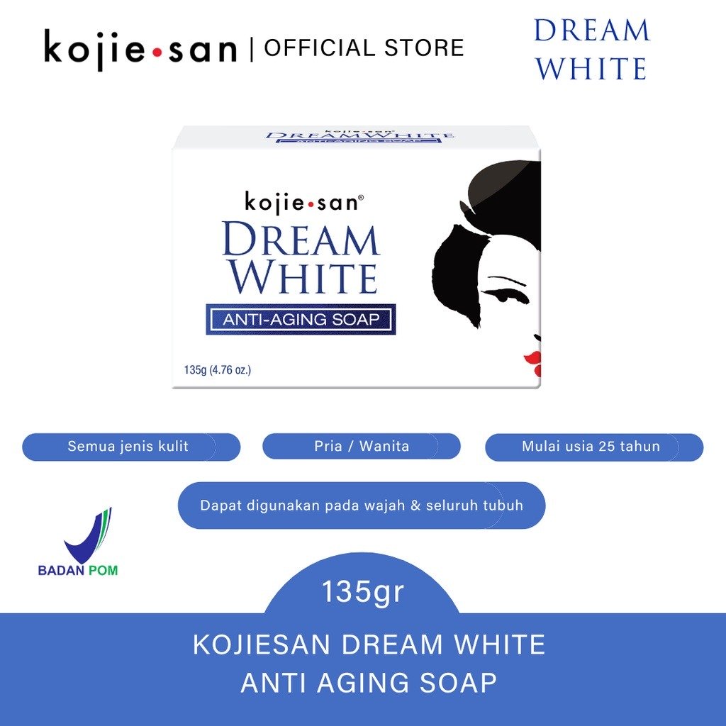 Kojie San Dream White Anti Aging 135GR
