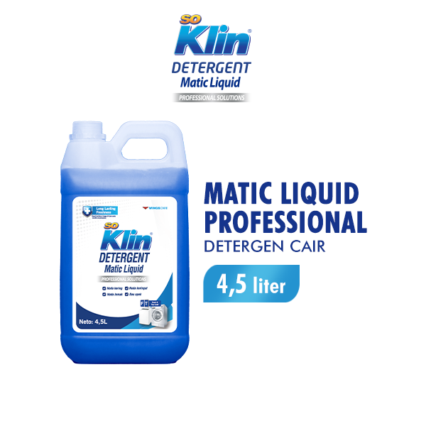 So Klin Detergen Matic Liquid 4.5L