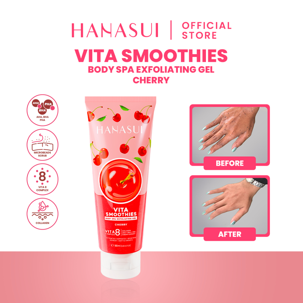 Hanasui Vita Smoothies Body Spa Cherry 180ML