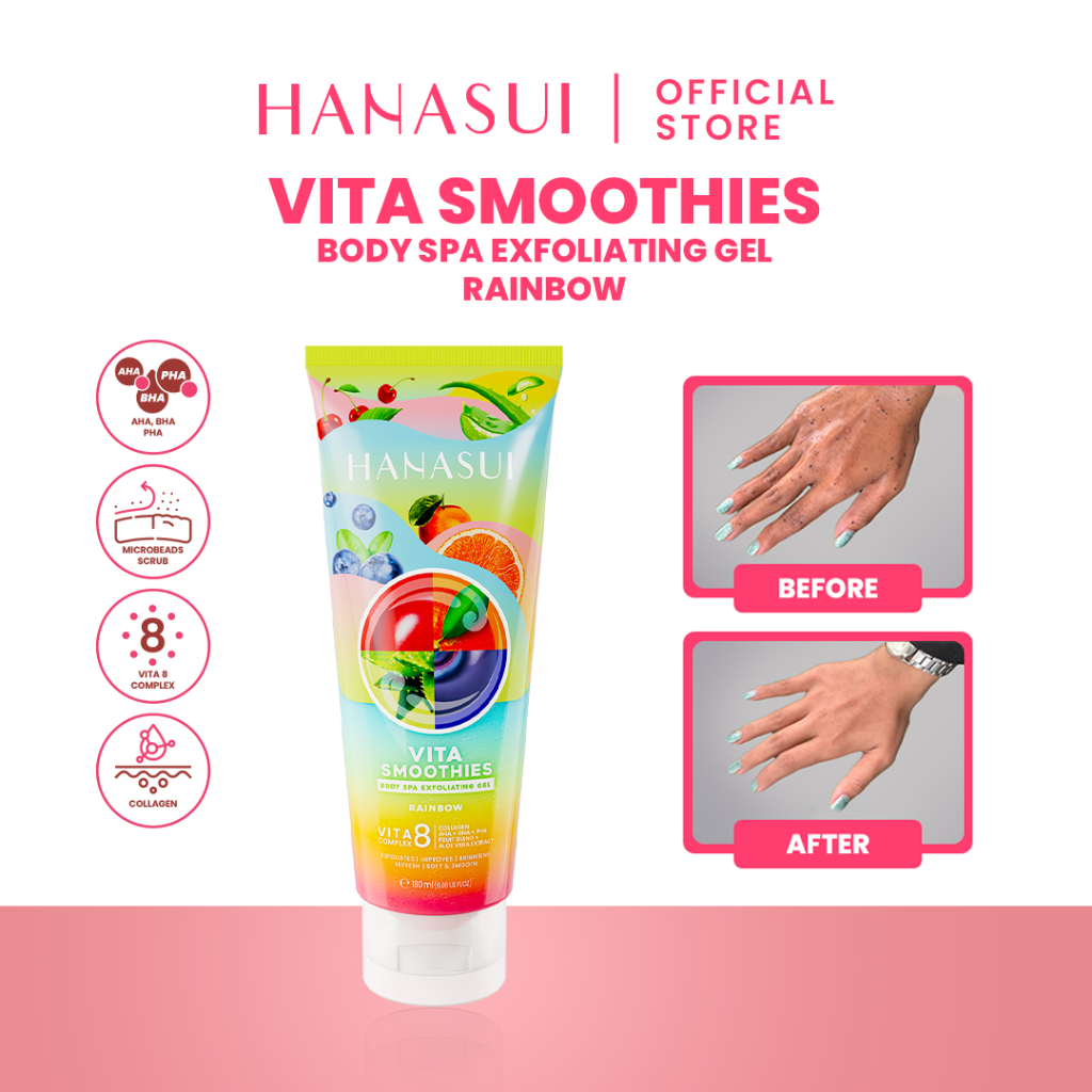 Hanasui Vita Smoothies Body Spa Rainbow 180ML