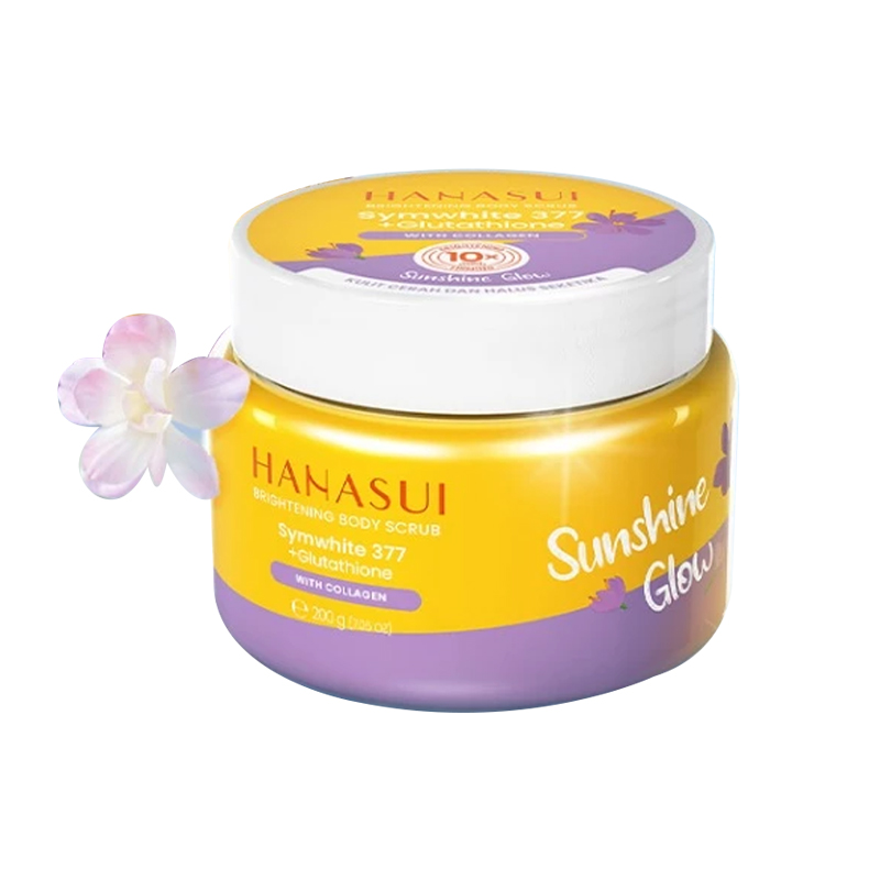 Hanasui Brightening Body Scrub Sunshine Glow 200GR