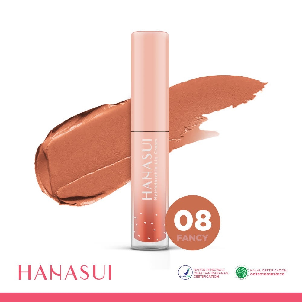 Hanasui Lip Cream Matte Fancy 08 4GR