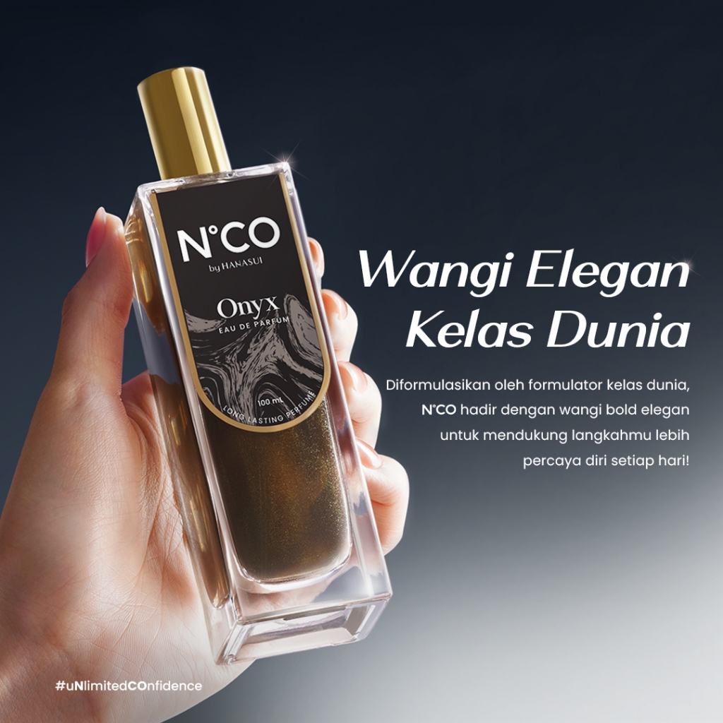 Hanasui N'CO Eau De Parfum Onyx 100ML