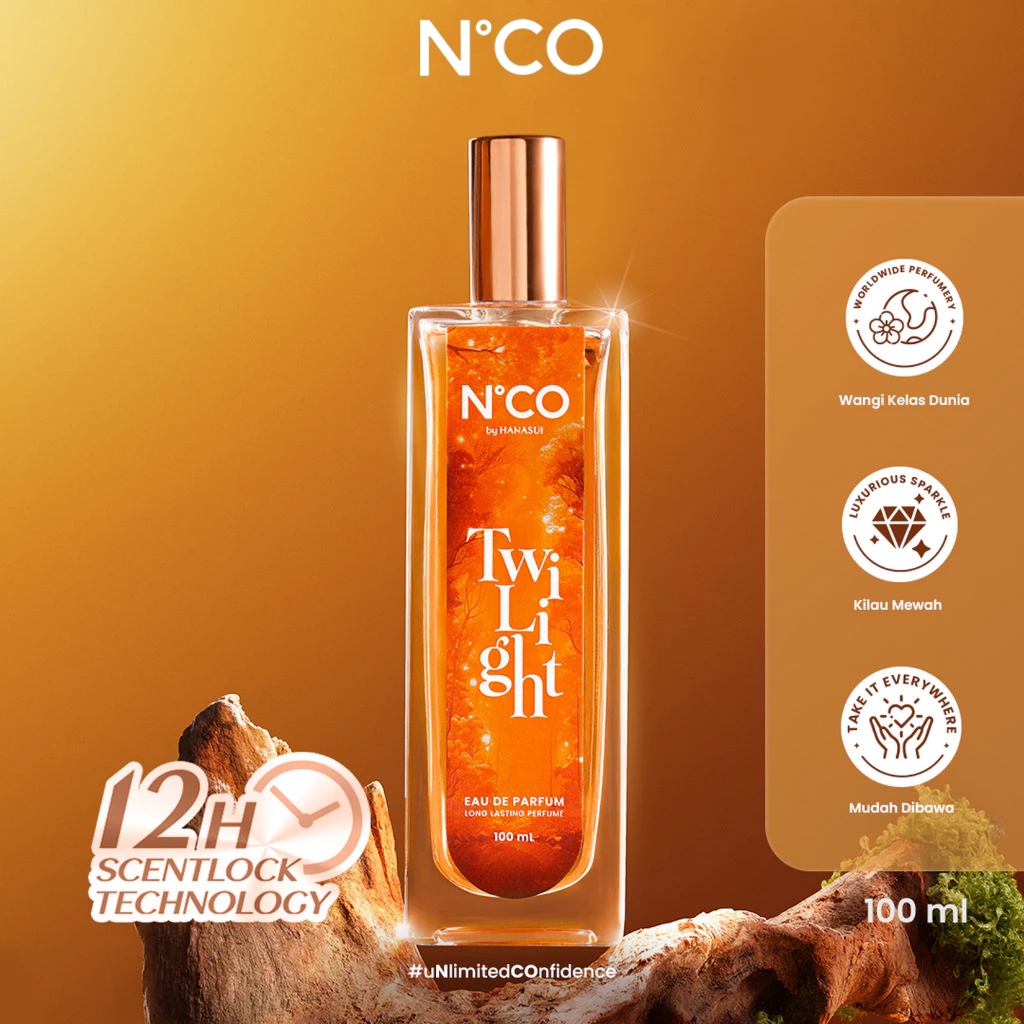 Hanasui N'CO Eau De Parfum Twilight 100ML