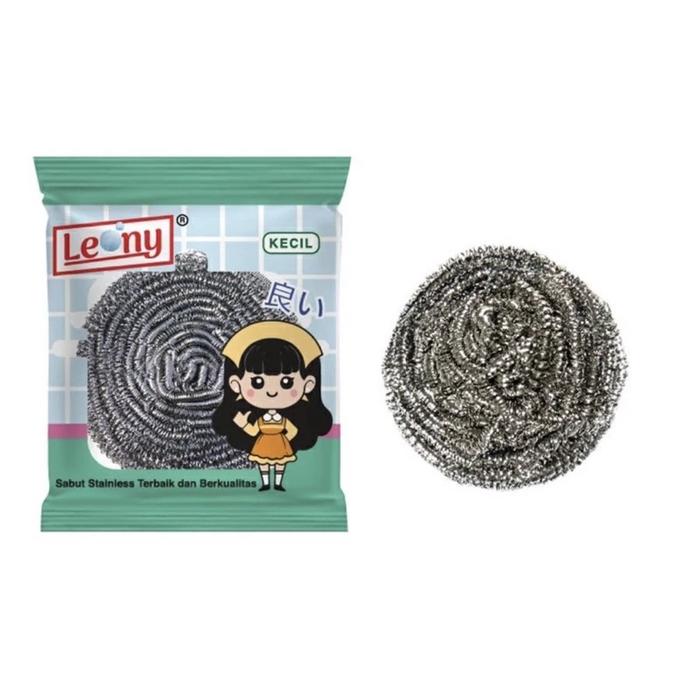 Leony Sabut Stainless Kecil 1pcs
