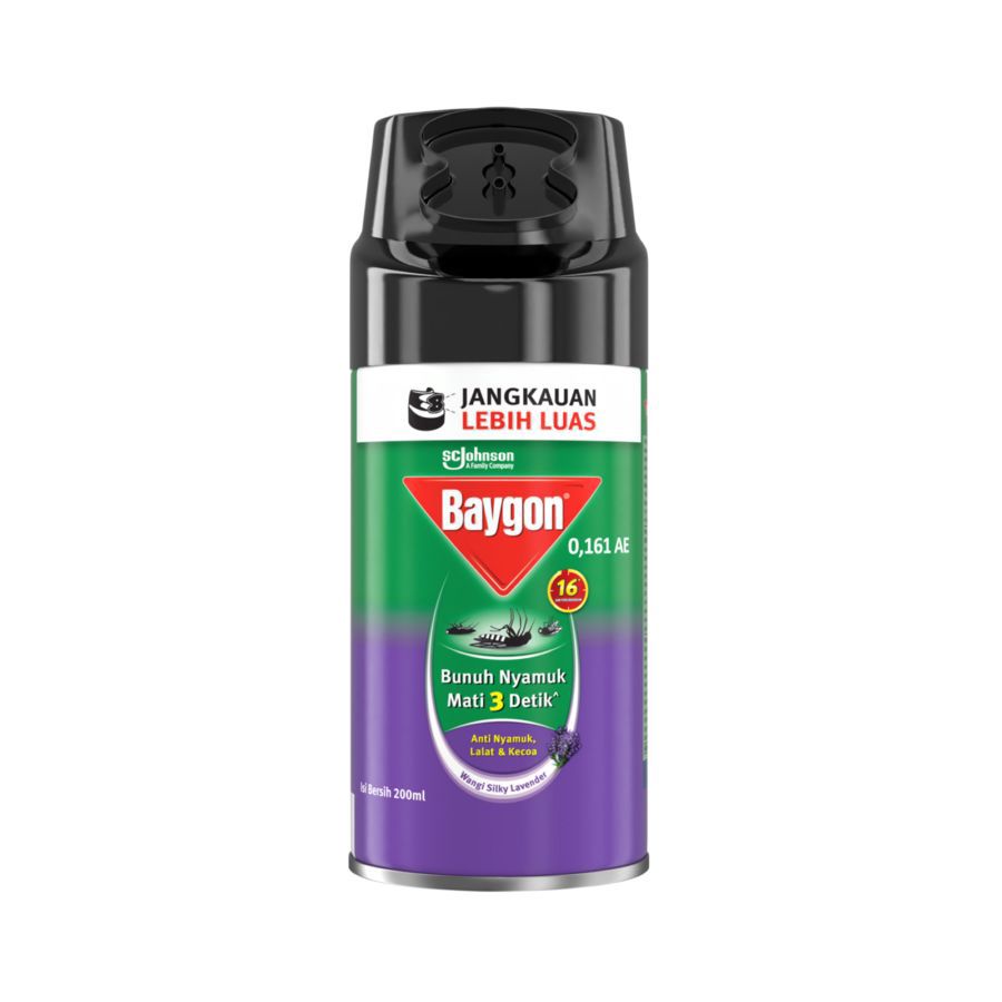 Baygon Silky Lavender 200ML