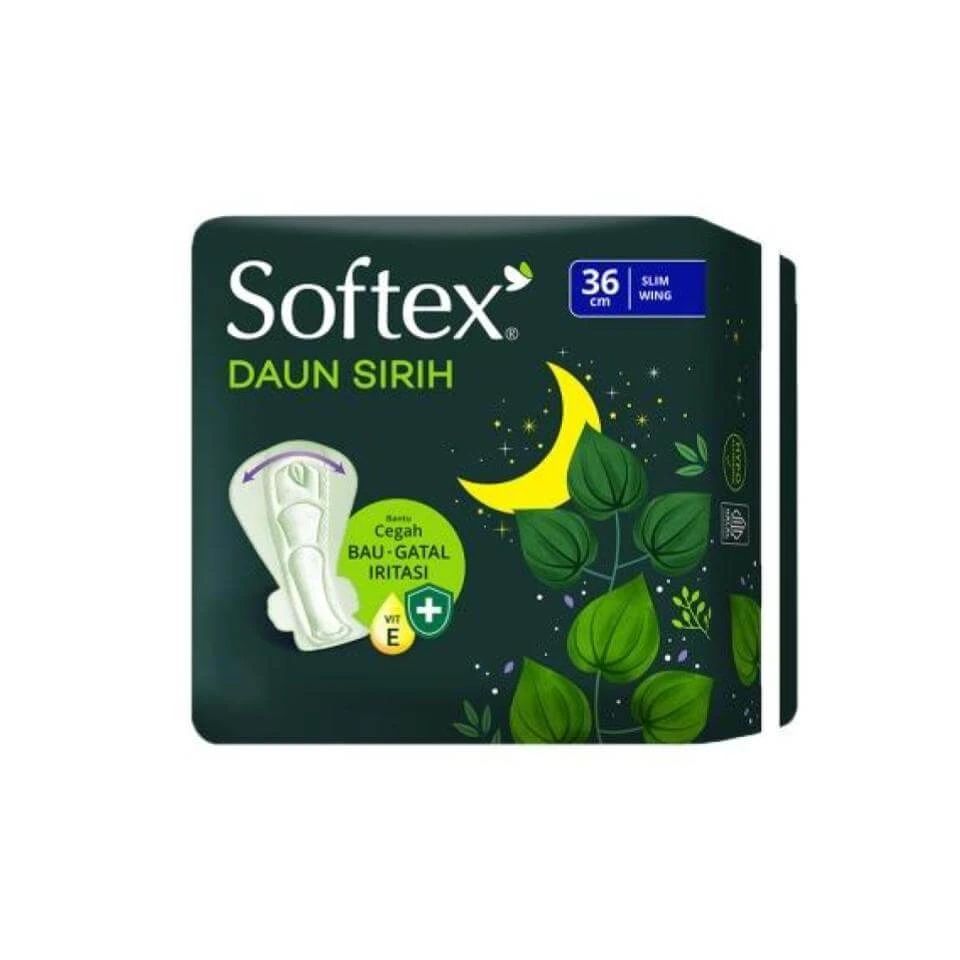 Softex Daun Sirih 36cm Slim Wing 18PCS