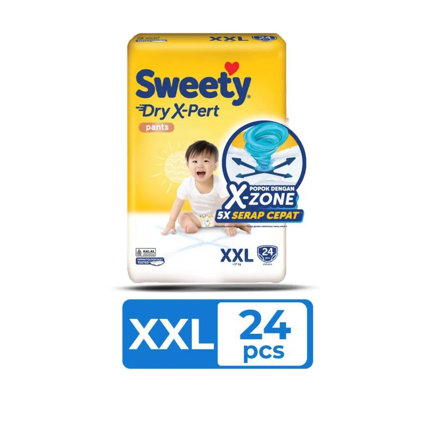 Sweety Dry X-Pert Pants XXL 24PCS