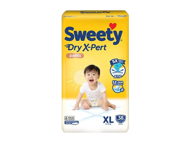 Sweety Dry X-Pert Pants XL 38PCS