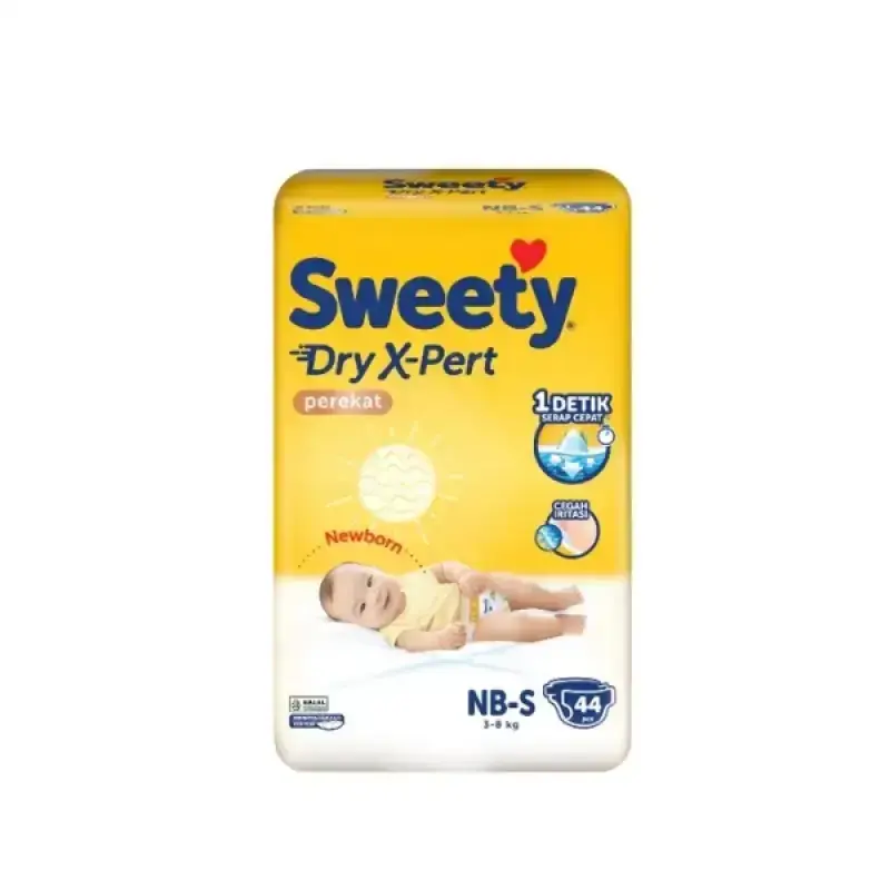 Sweety Dry X-Pert Perekat NB-S 44PCS