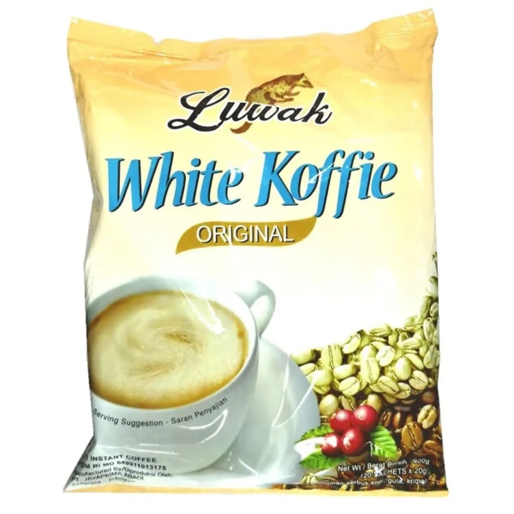 Luwak White Coffee Original Sachet 20GR