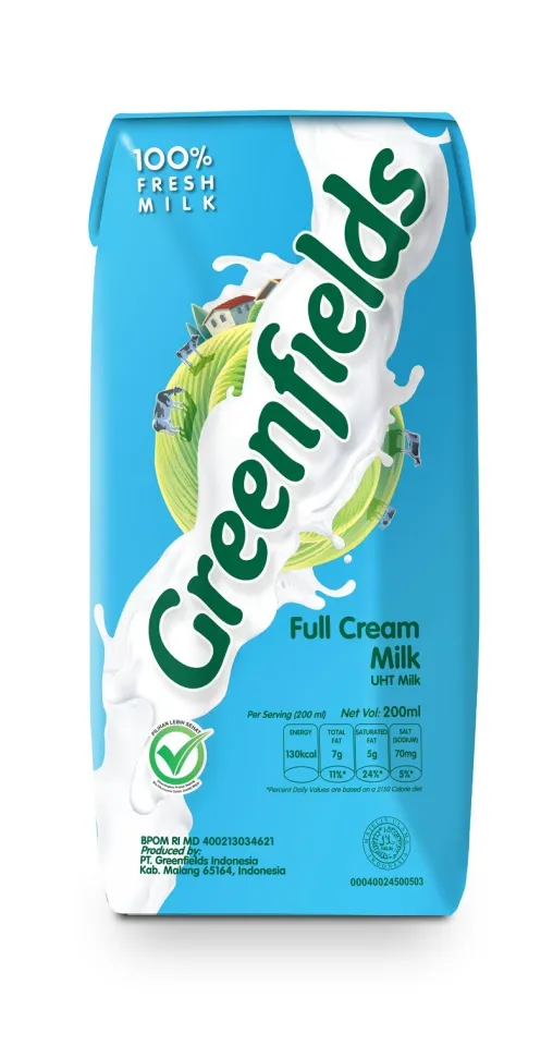 Greenfields UHT Full Cream 200ML