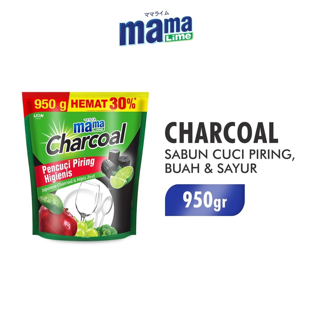 Mama Lime Charcoal Pch 950GR