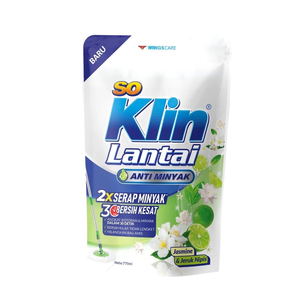 So Klin Lantai Anti Minyak Jasmine PCH 770ML