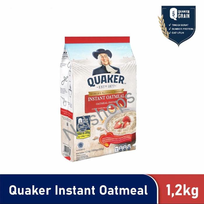 Quaker Instant Oat Meal 1200GR