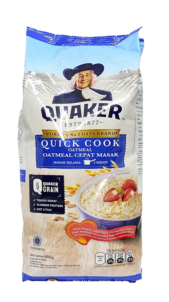 Quaker Quick Cook Oat Meal 800GR