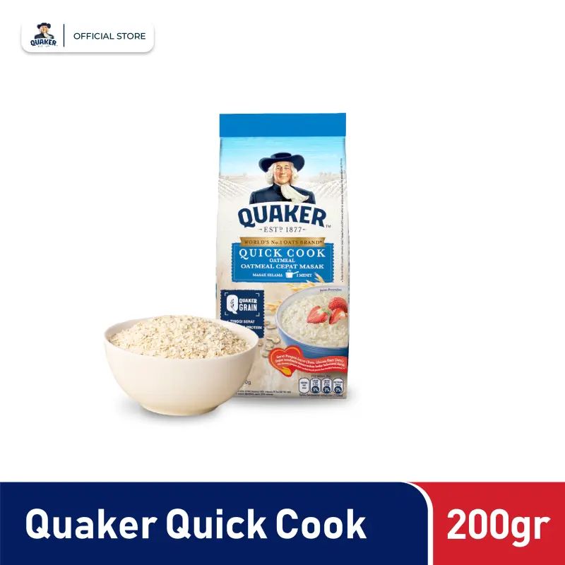 Quaker Quick Cook Oat Meal 200GR