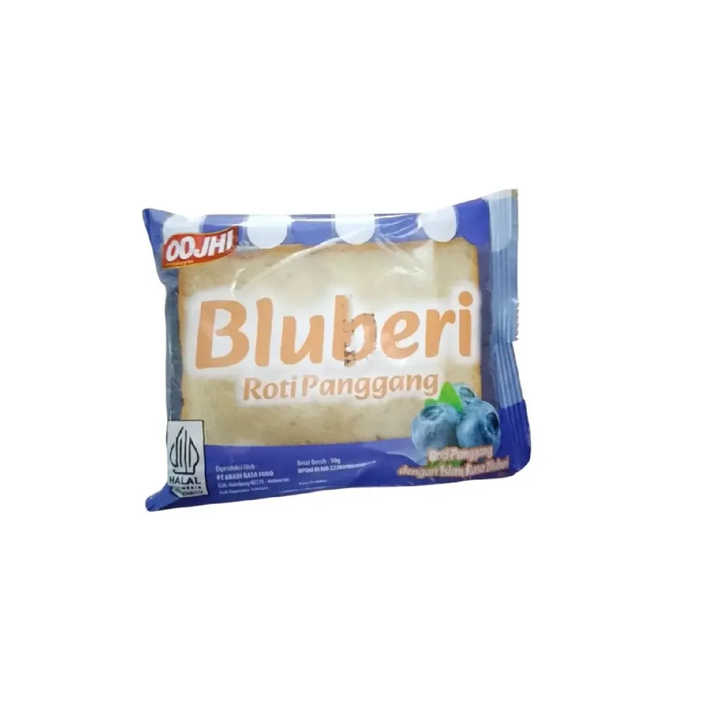 Oojhi Roti Panggang Bluberi 50GR
