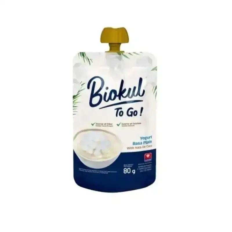 Biokul Yougurt To Go! Plain PCH 80GR