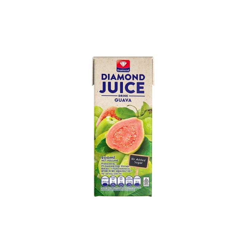 Diamond Juice UHT Drink Guava No sugar 200ML