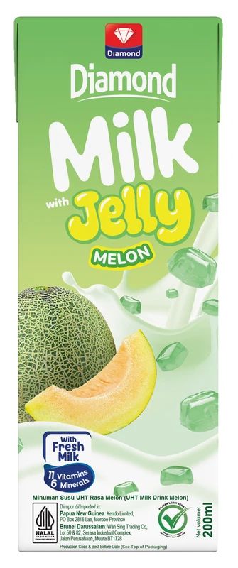 Diamond Milk Jelly Melon 200ML