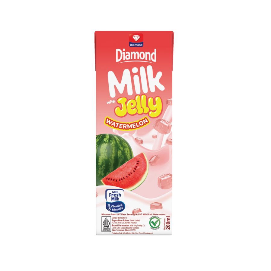 Diamond Milk Jelly Watermelon 200ML