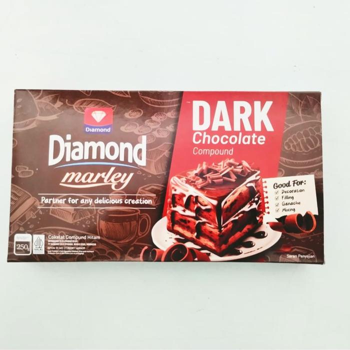 Diamond Marley Dark Chocolate Compound 250GR