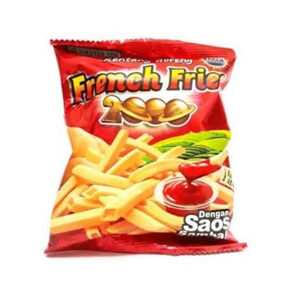 French Fries 2000 Dengan Saos Sambal Colek 192GR