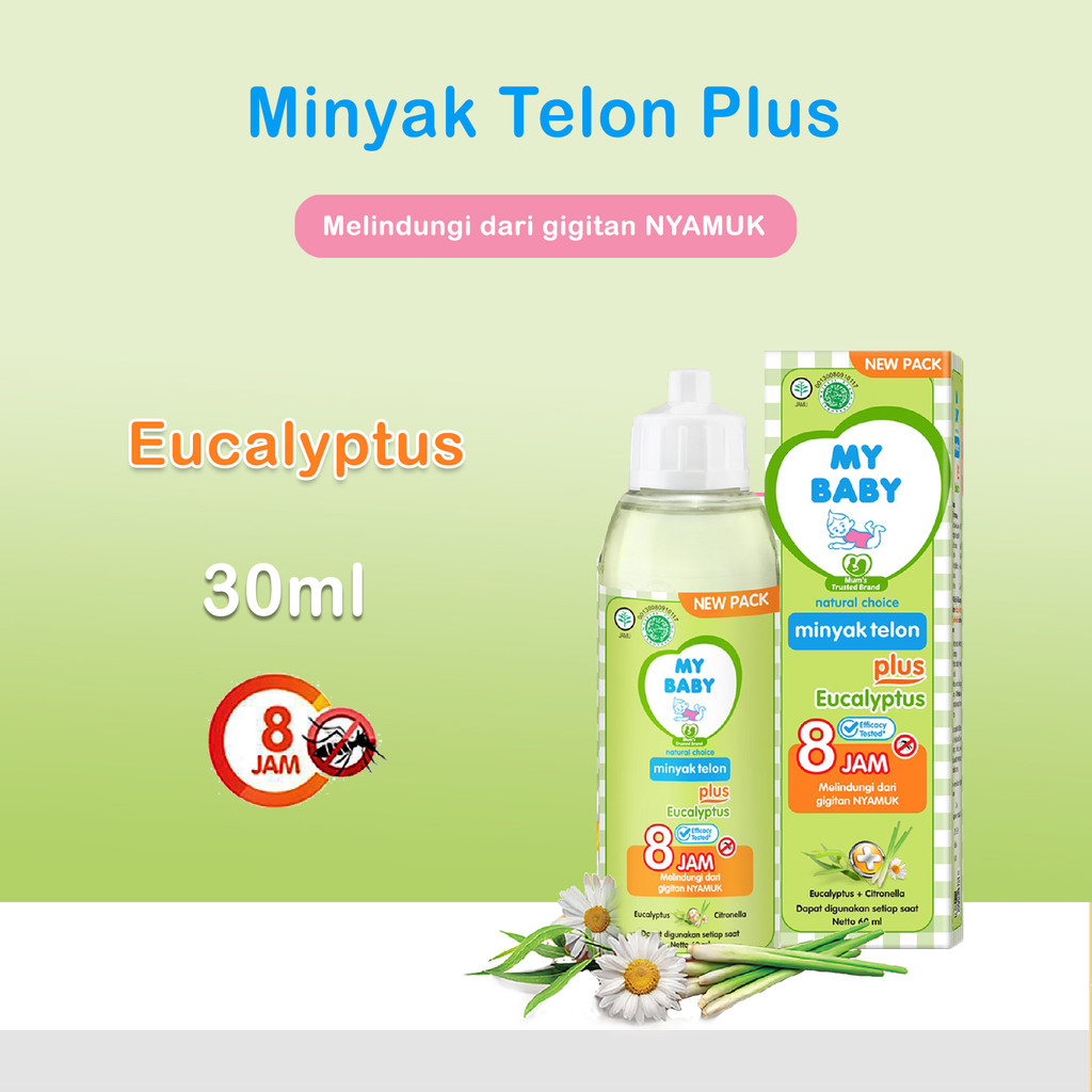 My Baby Minyak Telon Plus Eucalyptus 30ML