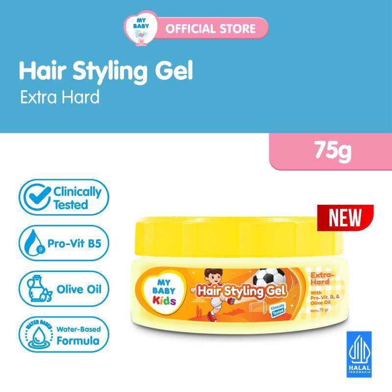 My Baby Hair Styling Gel Hard Yellow 75GR