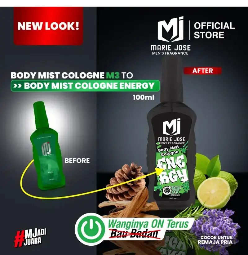 MJ Marie Jose Body Mist Colonge M3 BTL 100ML