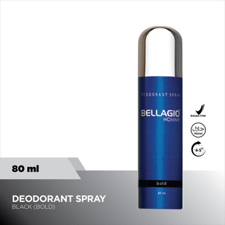 Deodorant Spray Bellagio Homme Bold 80ML