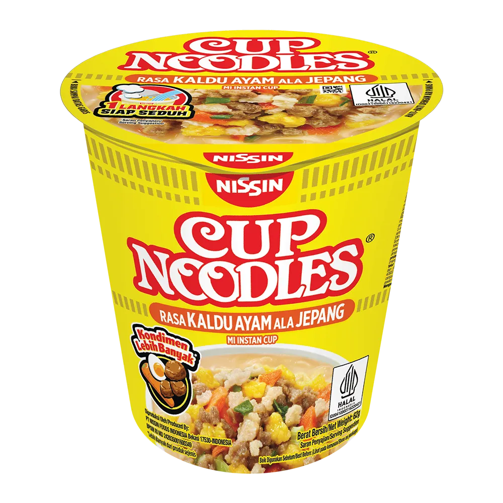 Nissin Cup Noodles Rasa Kaldu Ayam Ala Jepang 62GR