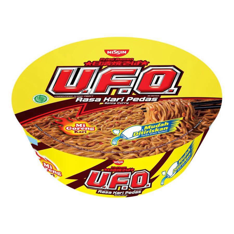 Nissin Fried Ramen UFO Rasa Kari Pedas 88GR