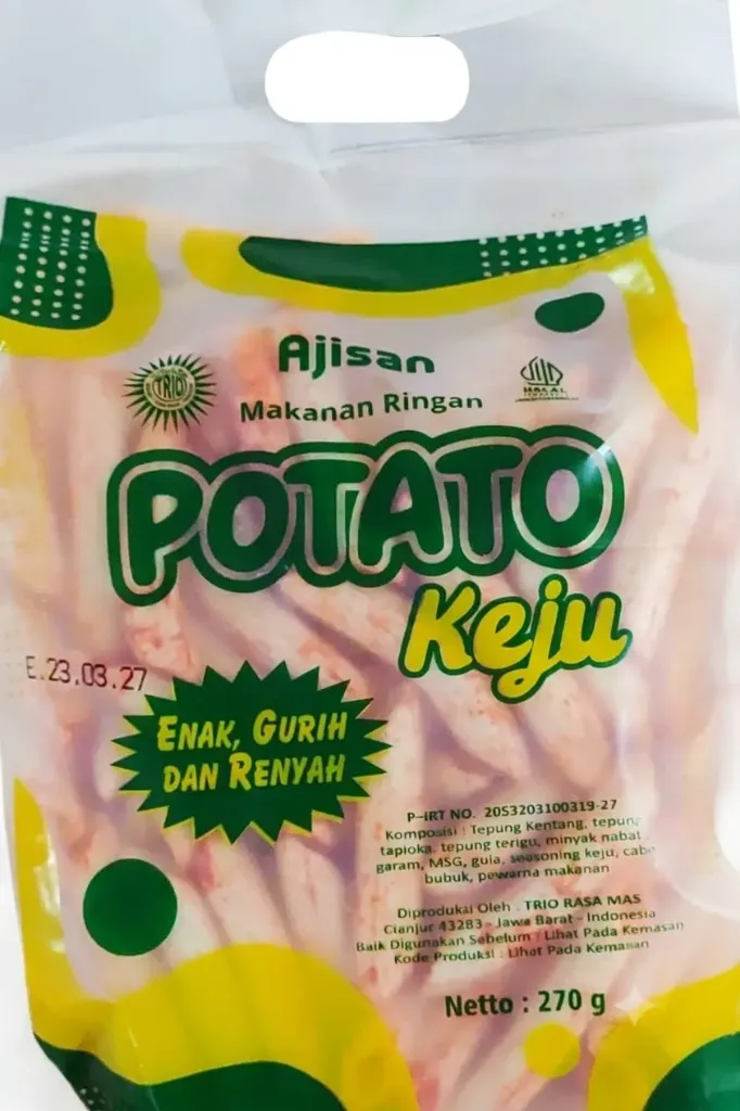 Ajisan Potato Keju 270GR