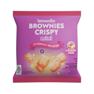 Lemonilo Brownies Crispy Strawberry Cheese 8GR
