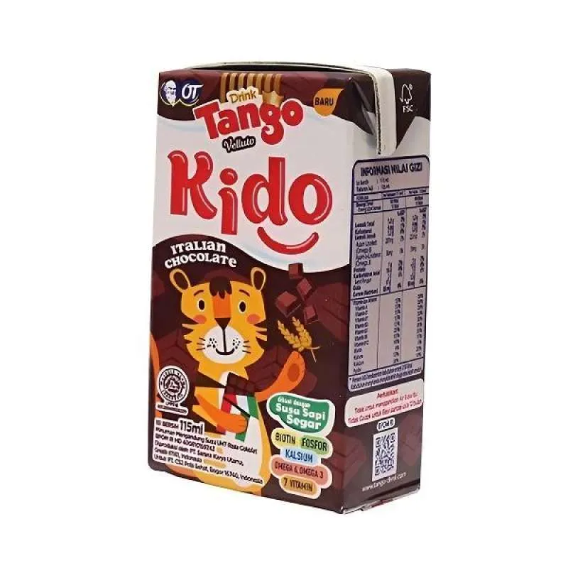 Tango Susu Kido UHT Cokelat 115ML