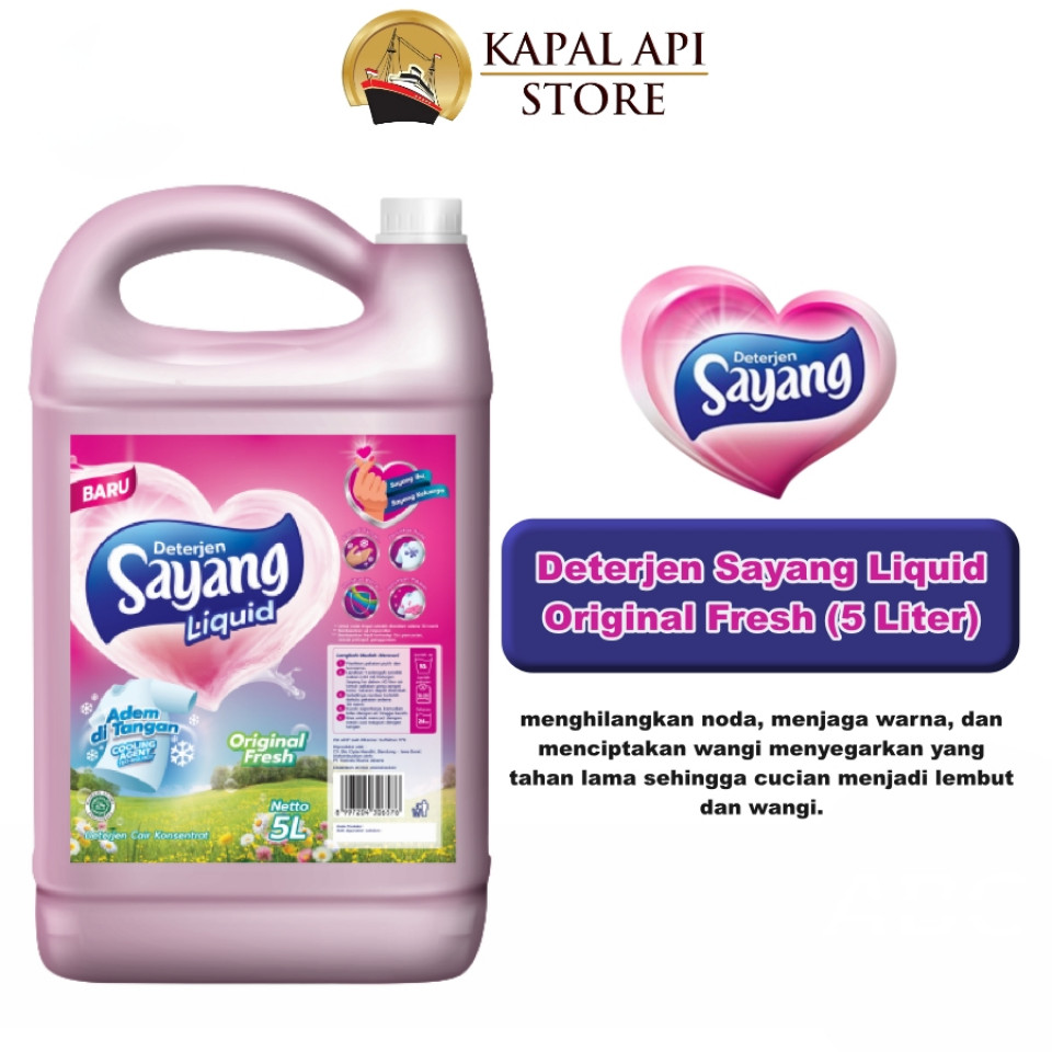 Sayang Deterjen Liquid Berry Peony 600ML