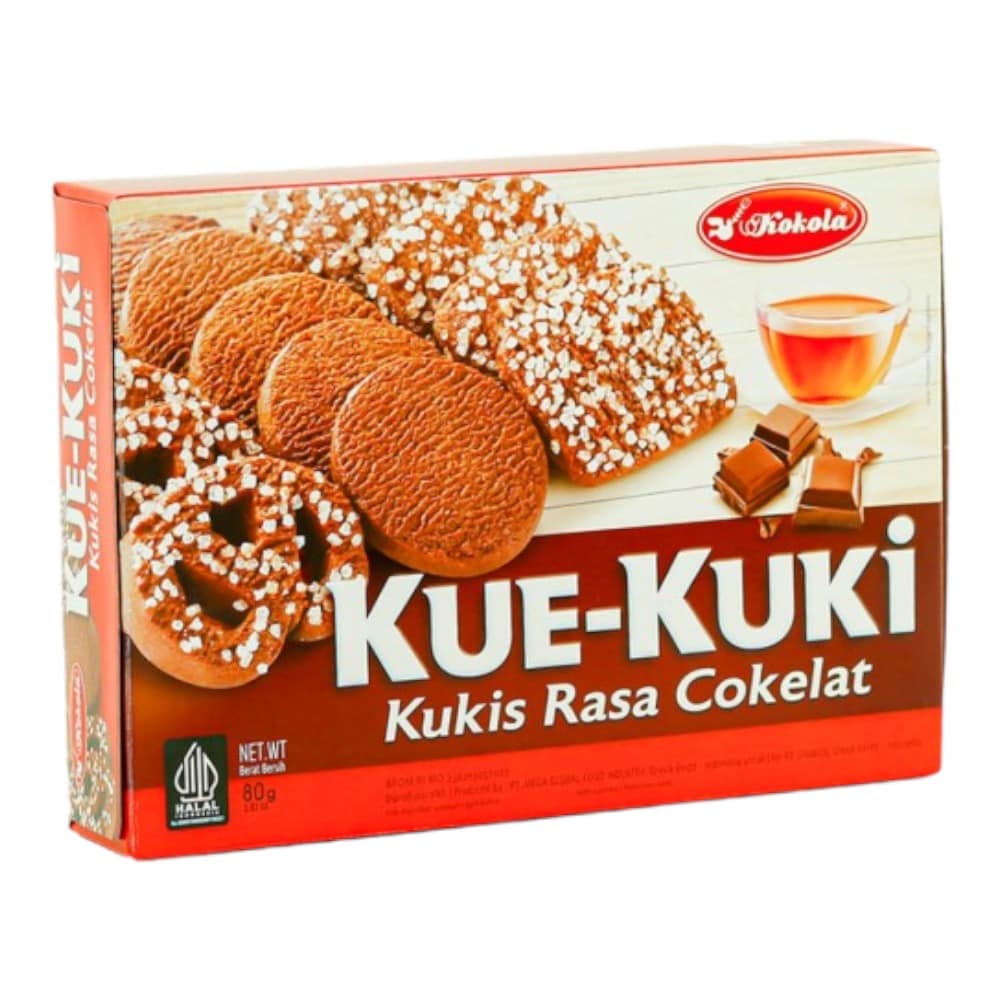 Kokola Kue-Kuki Kukis Rasa Cokelat 80GR