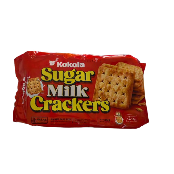 Kokola Sugar Milk Crackers 252GR