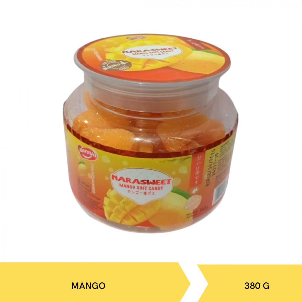 Naraya Narasweet Mango Soft Candy 380GR