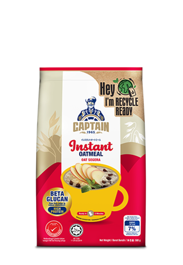 Captain Instant Oatmeal 500GR