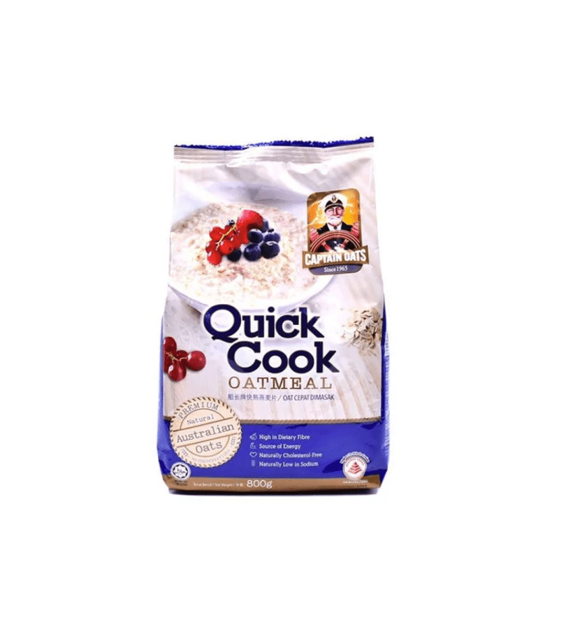 Captain Quick Cook Oatmeal 800GR
