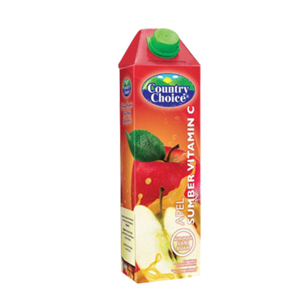 Country Choice Minuman Sari Buah Apel 1000ML