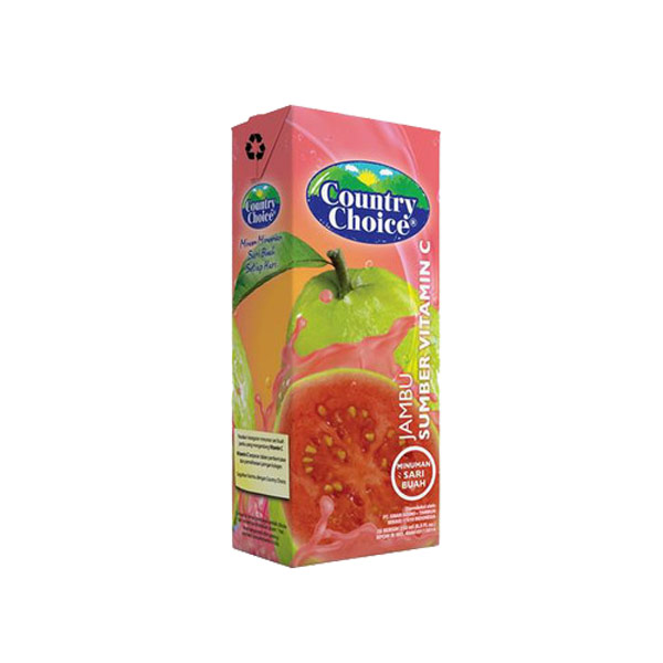 Country Choice Minuman Sari Buah Jambu Kotak 250ML